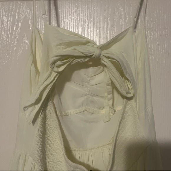 American Eagle Outfitters Yellow Sleeveless Sundress - Picture 5 of 7